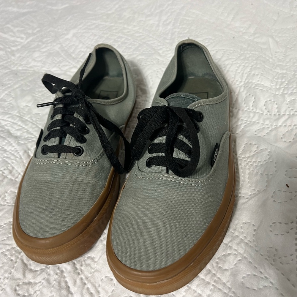 Vans authentic ‘shadow tracking green”